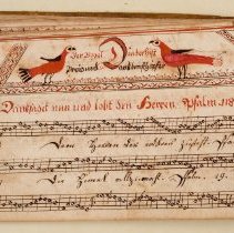 Abraham Geissinger's manuscript tunebook, 1810