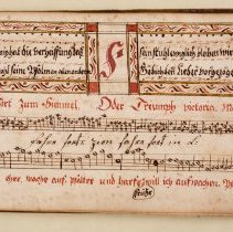 Abraham Geissinger's manuscript tunebook, 1810
