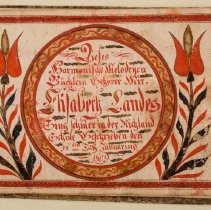 Elizabeth Landes' manuscript tunebook, 1809