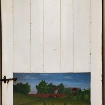 Door painted by Henry D. Hagey, 1899