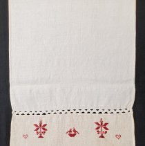 Susan L. Alderfer's show towel, 1888