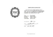 2010.010.002 Authenticity Cert