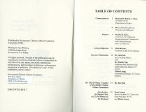 150 Years of the Chinese Presence in California Table of Contents 1