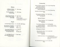 150 Years of the Chinese Presence in California Table of Contents (Eng)