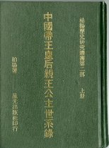 China's royal family genealogy records