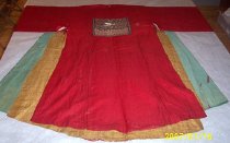 Red robe with green side flag (back)