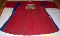 Red robe with dark blue flag (front)