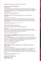 The First Suburban Chinatown...Back Cover