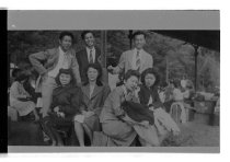 Youth in New York waiting for a train to Albuquerque, NM (Negative)
