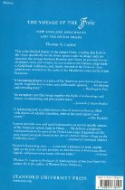 The Voyage of the Frolic...Back Cover