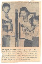 Help Japs Get Fat newspaper clipping