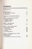 Longtime Californ' : a documentary study of an American Chinatown-Contents