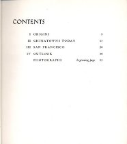 Chinatown U.S.A.-Contents