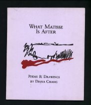 What Matisse is after : poems & drawings-Cover