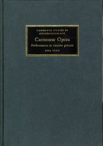 Cantonese opera : performance as creative process. Cover