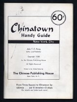 Chinatown handy guide, New York City. Cover