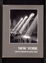 New York photographs, 1850-1950. Cover
