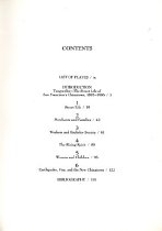 Genthe's photographs of San Francisco's old Chinatown.Contents