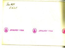 Exhibit - Man Showing Picture 1984 back