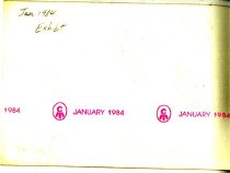 Exhibit - Man Talking 1984 back