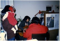 "Contemporary and Historical" Exhibit - Playing the Guitar 1986