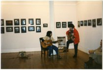 "Contemporary and Historical" Exhibit - Playing the Guitar 1986