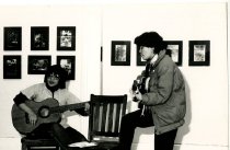 "Contemporary and Historical" Exhibit - Playing the Guitar 1986