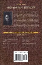 Asian American Literature: A Brief Introduction and Anthology-Back Cover