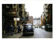 Street Scene, Mott Street, 1953