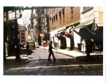 Restaurants, Pell Street from Bowery, 1953