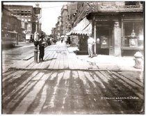 Northeast Corner, Pearl & Centre Streets, July 13, 1908