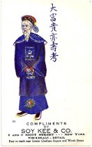 Postcard for Soy Kee Company, 7-9 Mott Street