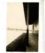 View from the barracks