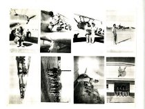 A xerox of eight photographs taken at Avenger Field