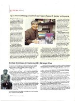 QC's Newest Distinguished Professor Opens Research Center on Koreans