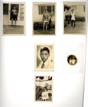 Photos of Clarence Lee as a teenager