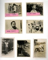 Photos of young Clarence Lee and his siblings