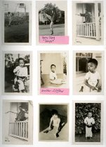 Photos of Clarence Lee and his siblings as toddlers (cont.)