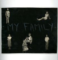 A collaged cover photo titled "My Family"