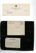 Letter addressed to Clarence Lee from University of Hawaii