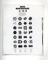 A collection of logos Clarence has designed for companies in Hawaii