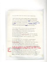 Document of a speech that honors the life of Young Fai Lee