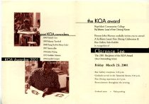 Recognition of Clarence Lee as the awardee for the KOA award