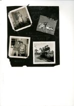 Page from Clarence's scrapbook of his younger days