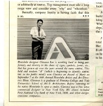 Clarence Lee Clipping