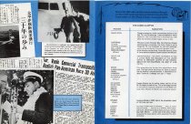 (L) Foreign articles regarding the 30th anniversary (R) Radio transcript