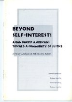 A Policy Analysis of Affirmative Action-Cover