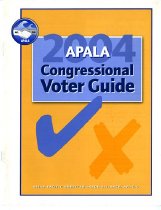 2004 APALA Congressional Voter Guide-Cover