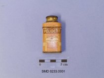 Canister, Denture Powder