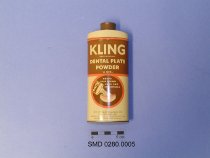 Canister, Denture Powder